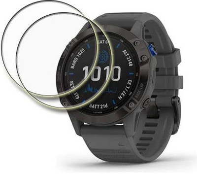 MUTAALI Tempered Glass Guard for Garmin Fenix 6 Pro Solar smartwatch(Pack of 2)