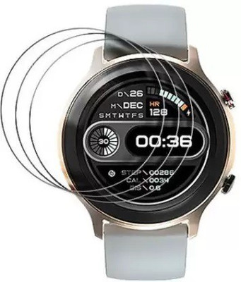 MUTAALI Tempered Glass Guard for Noise Fit Active SpO2 Smartwatch(Pack of 3)