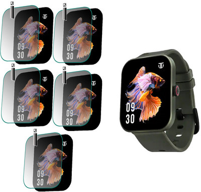 daffin Tempered Glass Guard for Titan Talk S(Pack of 5)