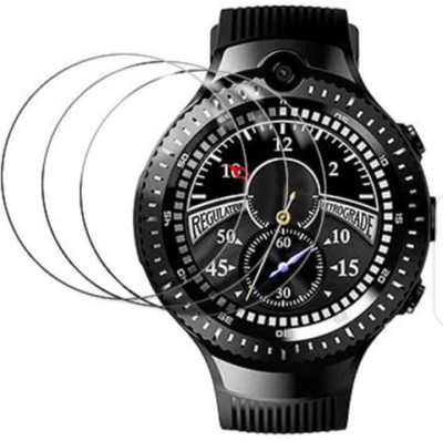 ZIDZEE Tempered Glass Guard for ZEBLAZE THOR 4 DUAL ( R) SMART WATCH TEMPERED GLASS (PACK OF 3)(Pack of 3)