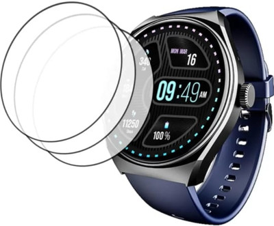 DOWRVIN Tempered Glass Guard for BOAT LUNAR SEEK SMART WATCH (PACK OF 3)(Pack of 3)