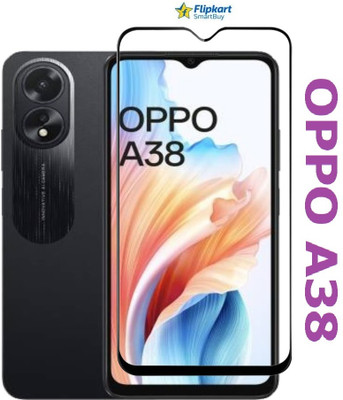 Flipkart SmartBuy Edge To Edge Tempered Glass for OPPO A38 5G, Oppo a38(Pack of 1)