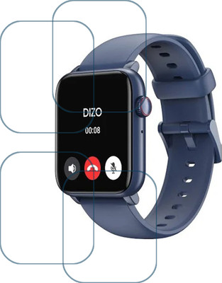 MUTAALI Tempered Glass Guard for DIZO Watch D2 Power(Pack of 4)
