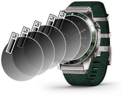 DOWRVIN Tempered Glass Guard for GARMIN MARQ GOLFER GEN 2 SMART WATCH (PACK OF 5)(Pack of 5)