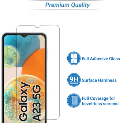 VAlight Tempered Glass Guard for SAMSUNG Galaxy A23 5G, SAMSUNG A23 5G, samsung galaxy a23 5g(Pack of 1)