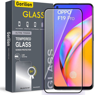 Gorilion Tempered Glass Guard for Oppo F19 Pro(Pack of 1)