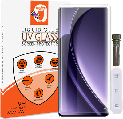 STP FEEL Tempered Glass Guard for Oppo F29 Pro 5G UV Advanced Curved Screen Protector Guard with Easy Installation Kit(Pack of 1)