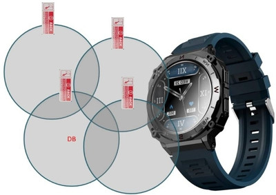 DOWRVIN Tempered Glass Guard for BOAT ENIGMA X500 1.43 AMODED DISPLAY BT CALLING SMART WATCH ( PACK OF 4)(Pack of 4)