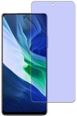 MUTAALI Tempered Glass Guard for INFINIX NOTE 10 Front Anti Blue(Pack of 1)