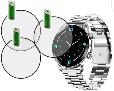 KHWABEEDA Tempered Glass Guard for FIRE -BOLTT LEGACY 36.3m. SMART WATCH TEMPERED GLASS (PACK OF 3)(Pack of 3)