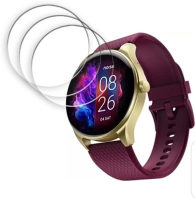 DOWRVIN Tempered Glass Guard for NOISE FUSE PLUS 1.43 SMART WATCH TEMPERED GLASS (PACK OF 3)(Pack of 3)