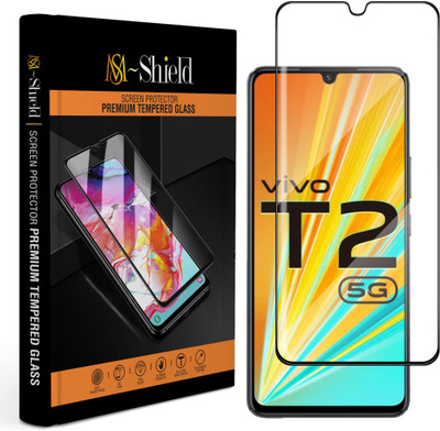 MS-Shield Tempered Glass Guard for Vivo T2 5G(Pack of 1)