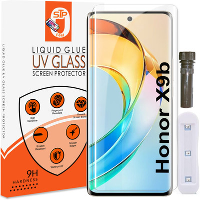 Maxboost Tempered Glass Guard for Honor X9B 5G, Honor 70 Pro, Huawei Nova 10 Pro Advanced border Less UV Screen Guard With Installation Kit(Pack of 1)