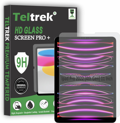 TELTREK Screen Guard for iPad Pro 11 inch (2022/2021/2020/2018), iPad Air 4 10.9 Inch (4th Generation 2020), iPad Air 5 10.9 Inch (5th Generation 2022)(Pack of 1)