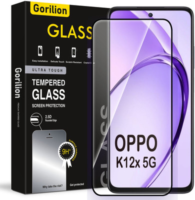 Gorilion Tempered Glass Guard for OPPO K12x 5G(Pack of 1)