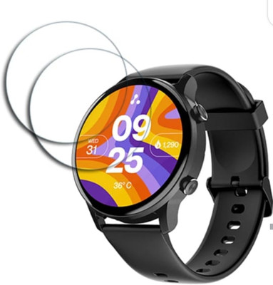 KHWABEEDA Tempered Glass Guard for AMBRANE WISE ROAM 2 1.39 SMART WATCH TEMPERED GLASS (PACK OF 2)(Pack of 2)
