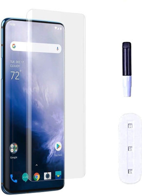Maxboost Edge To Edge Tempered Glass for Vivo X50 Pro Advanced Uv Tempered(Pack of 1)
