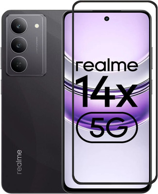 BRENZZ Tempered Glass Guard for Realme 14X 5G, RealMe 14x 5G(Pack of 1)