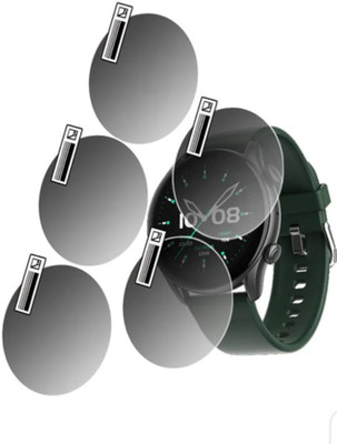 DB Tempered Glass Guard for BOAT LUNAR SPACE PLUS SMART WATCH TEMPERED GLASS (PACK OF 5)(Pack of 5)