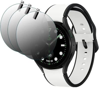 KHWABEEDA Tempered Glass Guard for SAMSUNG GALAXY WATCH 5 SMART WATCH TEMPERED GLASS (PACK OF 3)(Pack of 3)
