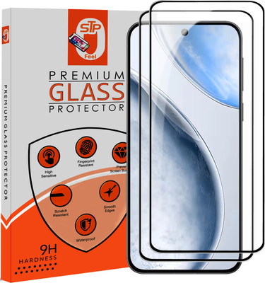 STP FEEL Tempered Glass Guard for X200 FE 5G Premium Screen Protector Guard with Easy Installation Kit(Pack of 2)