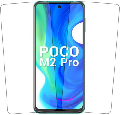 VAlight Tempered Glass Guard for Poco M2 Pro(Pack of 2)