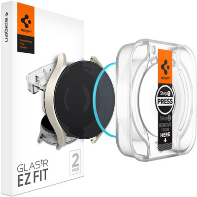 Spigen Tempered Glass Guard for Galaxy Watch 6 40mm(Pack of 2)