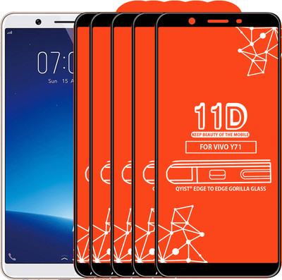 Qyist Tempered Glass Guard for VIVO Y71(Pack of 5)