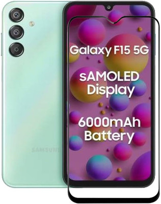 VISHZONE Tempered Glass Guard for SAMSUNG Galaxy F15 5G(Pack of 1)