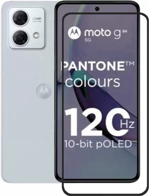COVJ Tempered Glass Guard for Motorola G84 5G, MOTO G84 5G(Pack of 1)