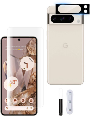 KLAH Tempered Glass Guard for Google Pixel 8 Pro, With Camera Lens Protector(Pack of 1)