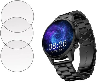 ZIDZEE Tempered Glass Guard for NOISE HALO PLUS WATCH TEMPERED GLASS(PACK OF 3)(Pack of 3)