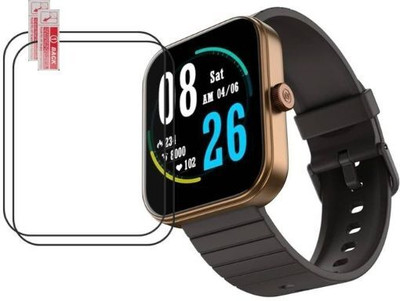 KHWABEEDA Tempered Glass Guard for NOISE COLORFIT PULSE 3 1.96 BLUETOOTH CALLING SMART WATCH (PACK OF 2)(Pack of 2)