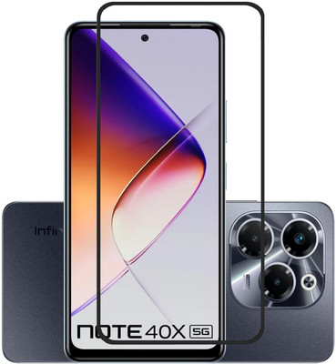 Chronic Tempered Glass Guard for Infinix Note 40x 5G, Infinix Note 40X 5G(Pack of 1)