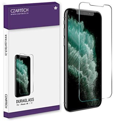 CZARTECH Tempered Glass Guard for Apple iPhone XR, Apple iPhone 11(Pack of 1)