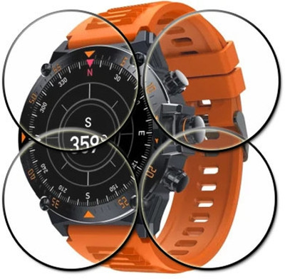 tombik Tempered Glass Guard for 44ccr-Cultsport Forge XR Smartwatch(Pack of 4)