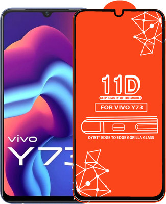 Qyist Tempered Glass Guard for Vivo Y73(Pack of 1)