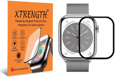 XTRENGTH Tempered Glass Guard for Apple Watch Series 7 45mm(Pack of 1)
