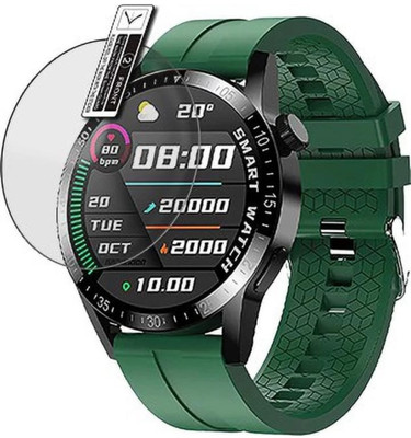 AHWAVEEDA Tempered Glass Guard for FIRE -BOLTT TALK PRO SMART WATCH TEMPERED GLASS(Pack of 1)