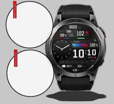 KHWABEEDA Tempered Glass Guard for ZEBLAZE STRATOS 3 SMART WATCH (PACK OF 2)(Pack of 2)