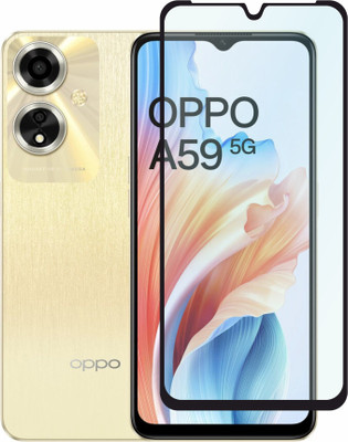 leeon Tempered Glass Guard for Oppo A59 5G(Pack of 1)