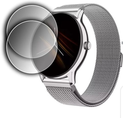 DOWRVIN Tempered Glass Guard for NOISEFIT TWIST GO SMART WATCH TEMPERED GLASS ( PACK OF 2)(Pack of 2)