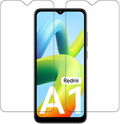 KMPERED Tempered Glass Guard for Mi A1(Pack of 2)