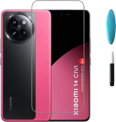 Flipkart SmartBuy Tempered Glass Guard for Xiaomi 14 Civi 5G, Mi 14 CIVI(Pack of 1)