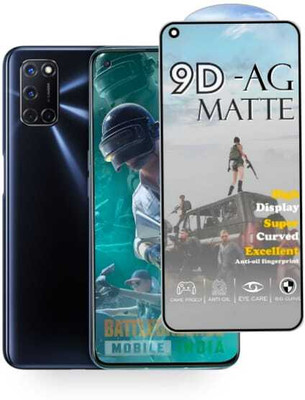 FAIYER BEAT Tempered Glass Guard for Premium matte Tempered Glass For oppo A52(matte finish,Pack Of 1) Advanced gaming matte Full Screen Coverage Screen Protector for oppo A52(Pack of 1)
