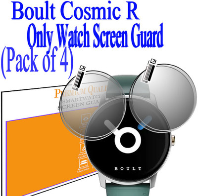 daffin Tempered Glass Guard for Boult Cosmic R(Pack of 4)