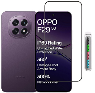 GORILLA PRO PLUS Tempered Glass Guard for Oppo F29 Temper Glass Edge To Edge Full Coverage Screen Guard For Oppo F29 5G Tempered Glass(Pack of 1)