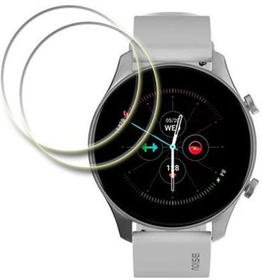 MUTAALI Tempered Glass Guard for NoiseFit Evolve 2 smartwatch(Pack of 2)