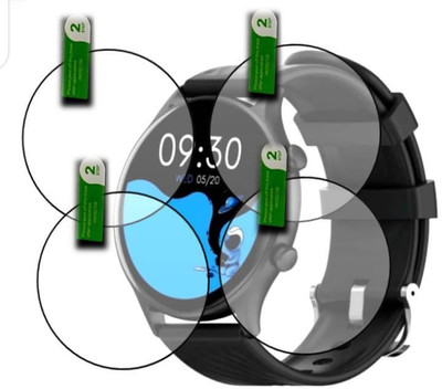 KHWABEEDA Tempered Glass Guard for FIRE - BOLTT LEGEND SMART WATCH TEMPERED GLASS ( PACK OF 4)(Pack of 4)