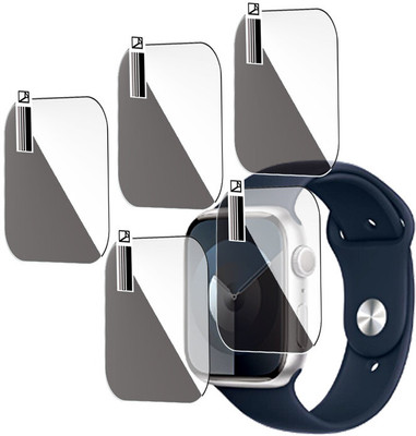 HIDEOUS Tempered Glass Guard for Apple Watch Series 9(Pack of 5)